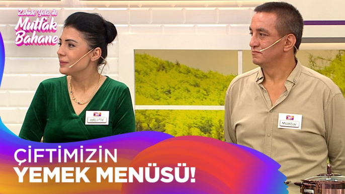 Çiftimiz yemek menüsünü açıklıyor! - Zahide Yetiş ile Mutfak Bahane 4 Ekim 2021