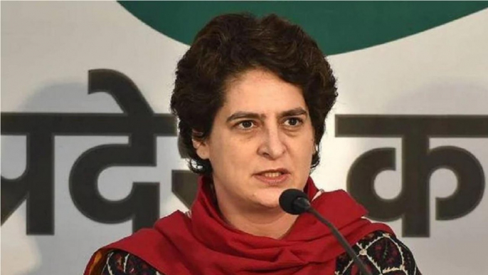 Priyanka Gandhi detained, hits out at the BJP