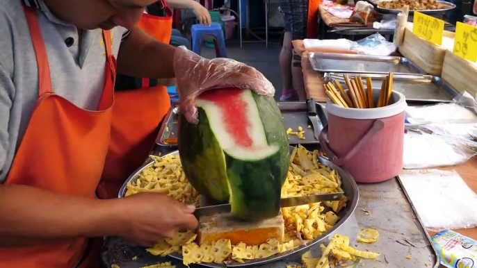 Amazing Fruit Cutting Skills - Thai Street Food