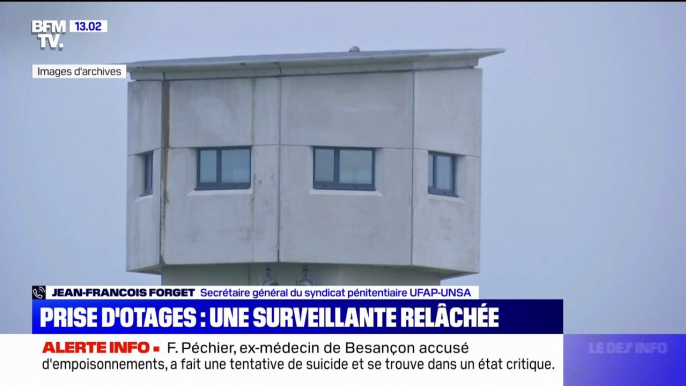 Prise d'otages à Condé-sur-Sarthe: pour le secrétaire général syndicat UFAP-UNSA, le détenu est "ingérable" et "connu dans le milieu pénitentiaire depuis longtemps"