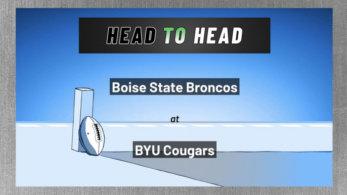 Boise State Broncos at BYU Cougars: Over/Under