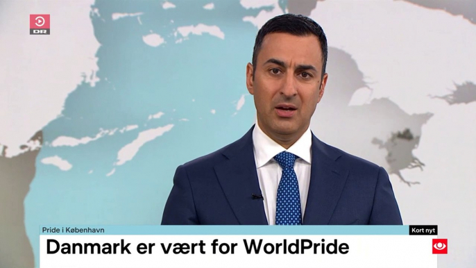Danmark er vært for WorldPride | Lars Henriksen | Copenhagen Pride 2021 | TV Avisen | DRTV @ Danmarks Radio