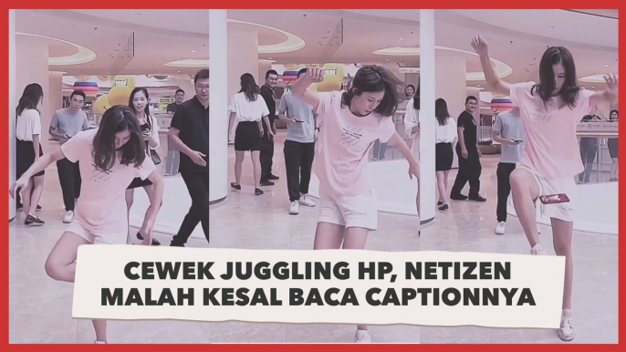 Viral Video Cewek Cantik Juggling HP, Netizen Malah Kesal Baca Captionnya