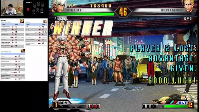 (PS2) King of Fighters '98 UM - 16 - KOF 98 UM Boss Team - Lv 7