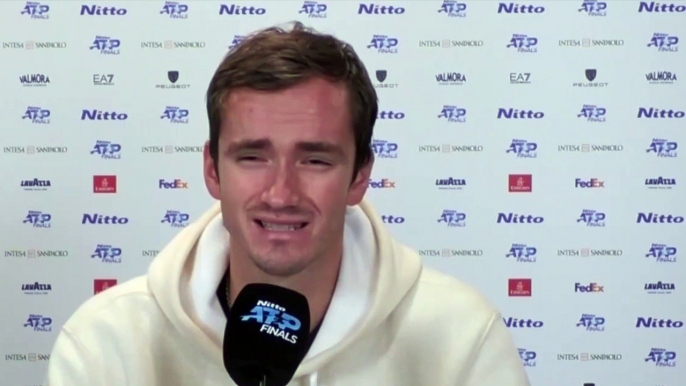 ATP - Turin - Nitto ATP Finals 2021 - Daniil Medvedev : ""My decision may change but I no longer want to talk about my medical situation"