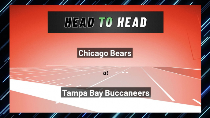 Chicago Bears at Tampa Bay Buccaneers: Over/Under