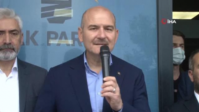 Süleyman Soylu: "O, 10 büyükelçiyle kol kola girmiş Türkiye'nin üzerine kabus gibi çökmeye çalışıyor"