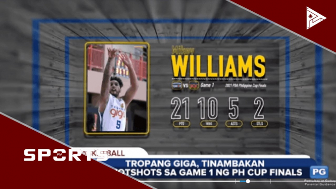 Tropang Giga, tinambakan ang Hotshots sa game 1 ng PH Cup Finals