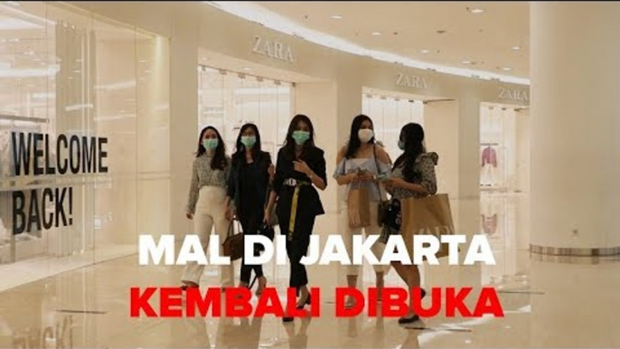 Situasi Terkini Saat Mal Mulai Resmi Dibuka