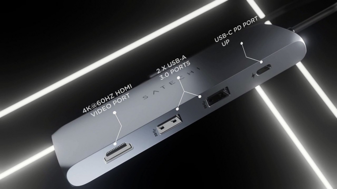 Présentation de l'USB-C Hybrid Multiport Adapter de Satechi