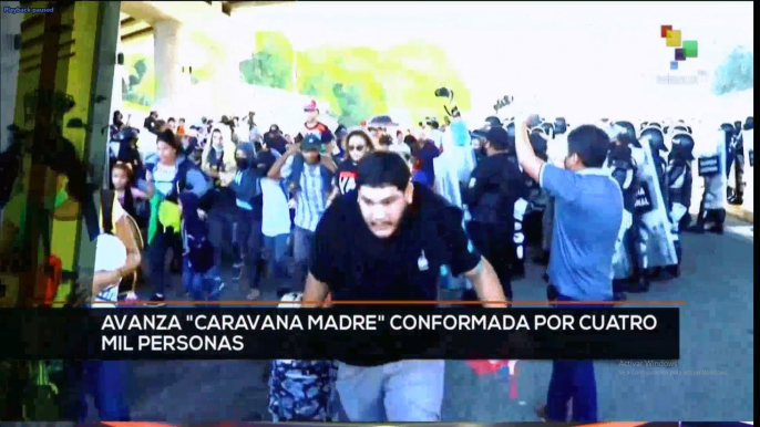 teleSUR Noticias 14:30 24-10: Caravana de migrantes continúa su paso