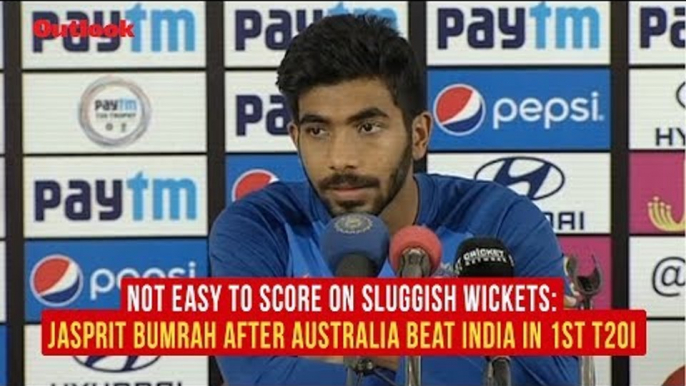 Not easy to score on sluggish wickets: Jasprit Bumrah after Australia beat India in 1st T20I