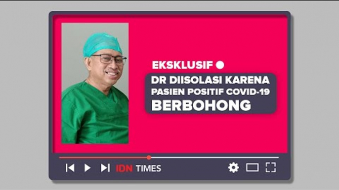 Kisah Dokter RS Kariadi Semarang yang Terpaksa Diisolasi Karena Pasien Positif COVID-19 Berbohong