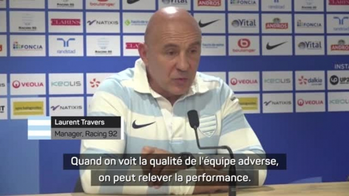 9e j. - Travers : "Un grand match de rugby"