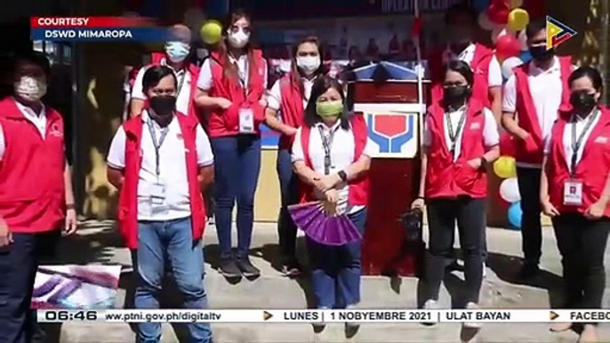 Mga bagong opisina ng DRMD at emergency operations center ng DSWD sa MIMAROPA, pormal nang binuksan  -PCG, namahagi ng food packs sa mga mangingisda sa La Union  -Livelihood training sa paggawa ng tinapay, isinagawa ng NHA sa Zamboanga