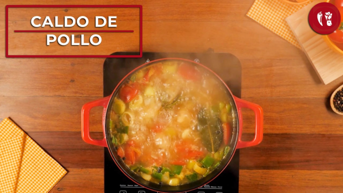 Caldo de pollo | Receta fácil internacional| Directo al Paladar México