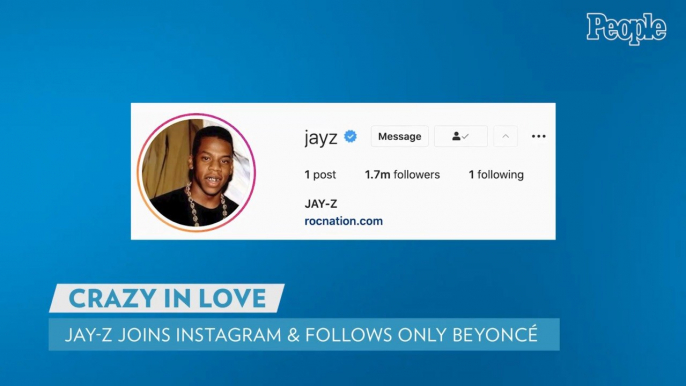 JAY-Z Joins Instagram and Follows 1 Person — His Wife Beyoncé