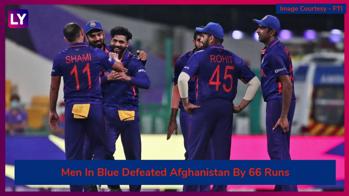 IND vs AFG Stat Highlights T20 World Cup 2021: India Registers 66-Run Win