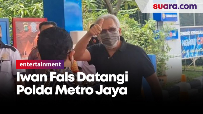 Sambangi Polda Metro Jaya, Iwan Fals Ngaku Hanya Temani Istri