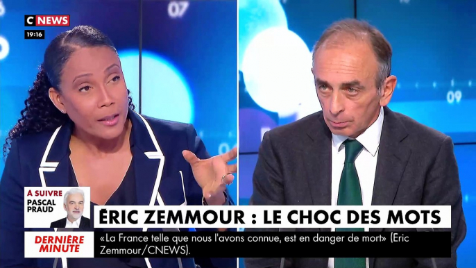 Eric Zemmour assume ce soir sur CNews avoir traité Marlène Schiappa d'imbécile : "Je le maintiens, elle monte sur ses grands chevaux en disant que je menace la presse, oui c'est imbécile"