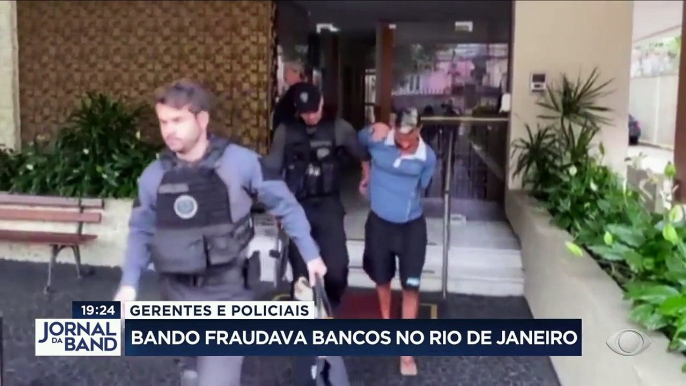 Uma quadrilha de fraudes bancárias que tinha apoio de gerentes e policiais no rio roubou 13 milhões só esse ano.