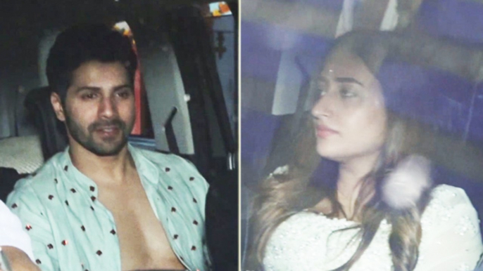 Newly Married Varun Dhawan & Natasha Dalal Celebrate Their First Diwali Together