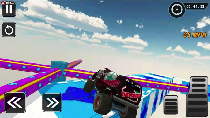 Real Monster Truck Stunts / Crazy Car Stunt Races / Android GamePlay #2