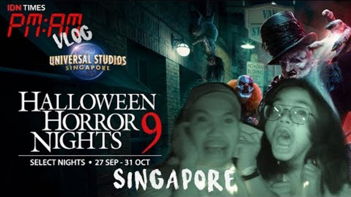 PM:AM Vlog | Nyobain Rumah Hantu di Universal Studios Singapore