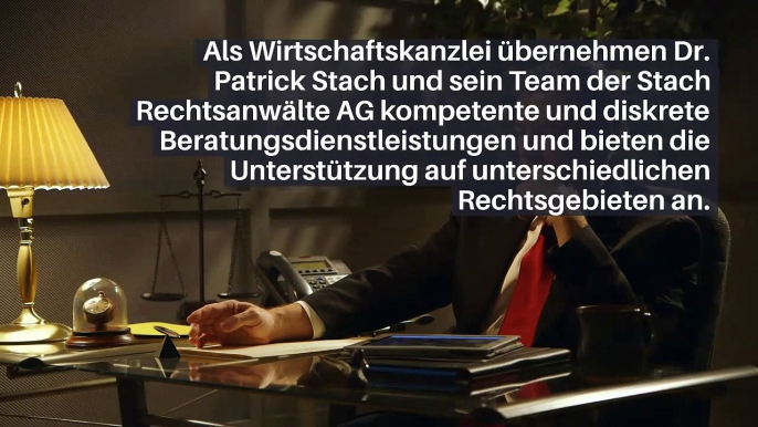 Umfassende Rechtsberatung durch Dr. Patrick Stach und die Stach Rechtsanwälte AG in St. Gallen & Zürich