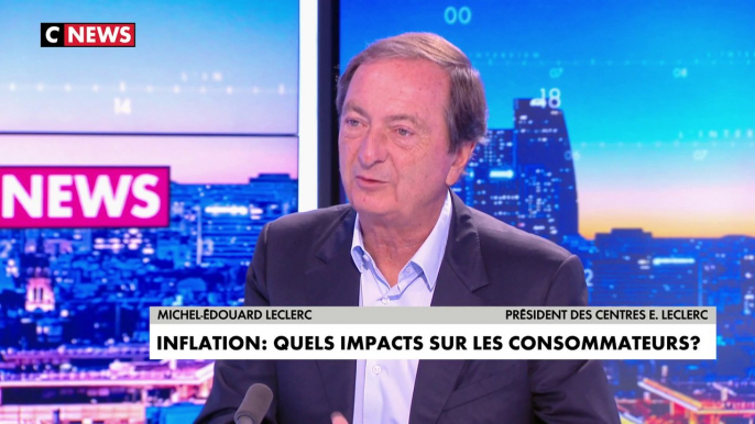 Michel-Edouard Leclerc : «une sacrée hausse de prix dans toutes les enseignes est à craindre dès novembre»