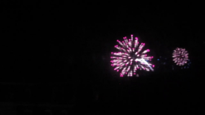 Fireworks from the Tropicana Casino Atlantic City New Jersey