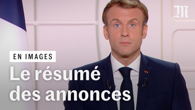 Covid-19 : les annonces d’Emmanuel Macron face à la « cinquième vague »