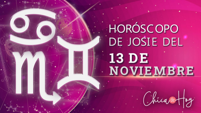 Horóscopo de hoy sábado 13 de noviembre de Josie Diez Canseco