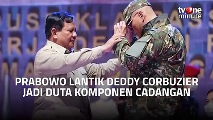 Deddy Corbuzier Diangkat Menjadi Duta Komponen Cadangan