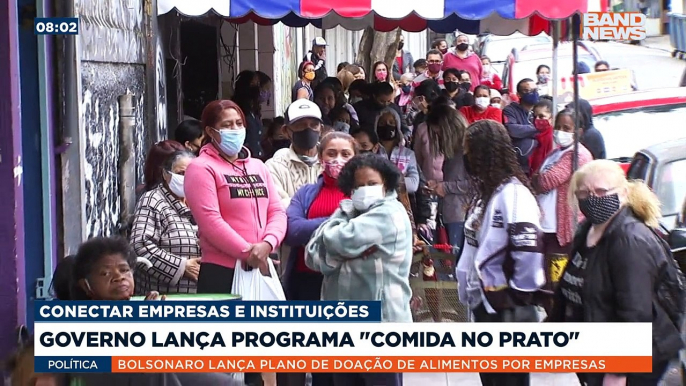 O Governo Federal lançará hoje (11) o programa Comida no Prato. O evento acontece no Palácio do Planalto, em Brasília.Saiba mais em youtube.com.br/bandjornalismo#BandNews20anos #ComidanoPrato #Governo