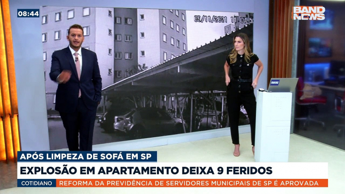 Nove pessoas ficaram feridas após explosão em um apartamento em Jundiaí, no interior de São Paulo.Saiba mais em youtube.com.br/bandjornalismo#BandNews20anos #Explosão #apartamento