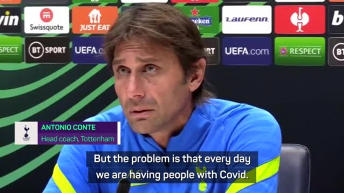 Spurs left scared after serious Covid problem - Conte