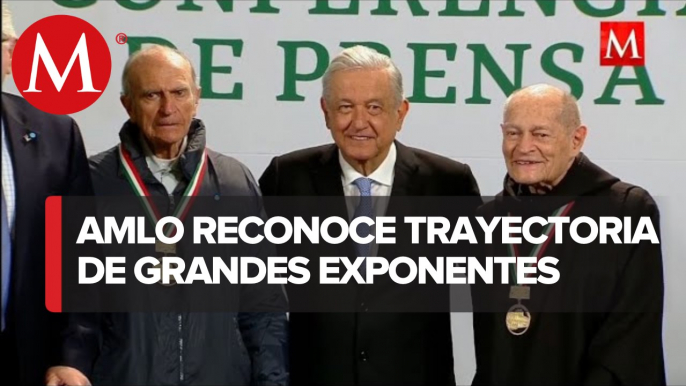 AMLO entrega Premios Nacionales de Ingeniería y Arquitectura 2020