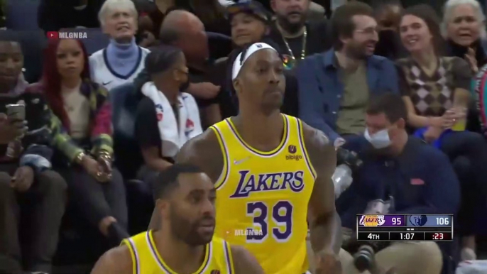 Dwight Howard in his prime could never  Lakers vs Grizzlies
