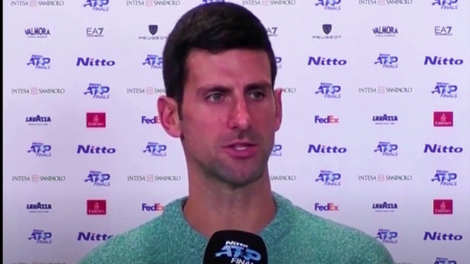 ATP - Turin - Nitto ATP Finals 2021 - Novak Djokovic on vaccination : "We should have the freedom to choose, to decide what we want to do"