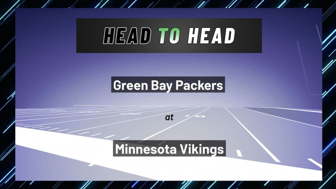 Green Bay Packers at Minnesota Vikings: Moneyline
