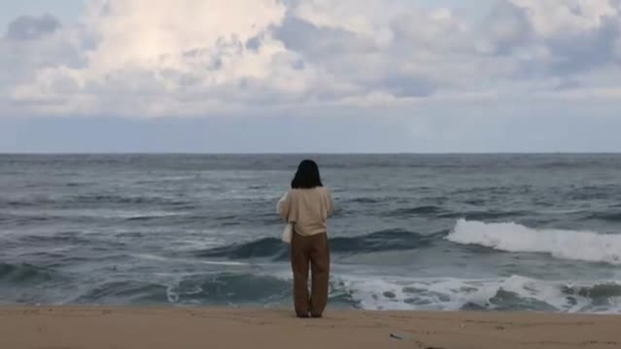 Una playa en Corea del Sur retrocede casi 40 metros afectando al turismo