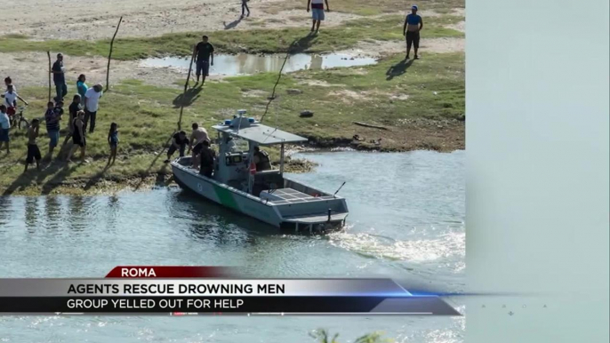 Border Patrol Agents Rescue Drowning Men