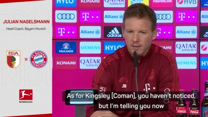 Nagelsmann confirms Kimmich is a doubt ahead of Augsburg