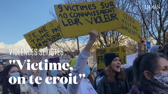 A Lille, 2 000 personnes manifestent contre les violences faites aux femmes