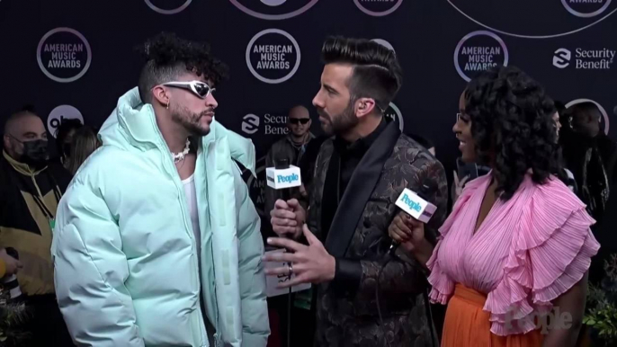 Bad Bunny Feels Honored to Be Performing at the AMAs