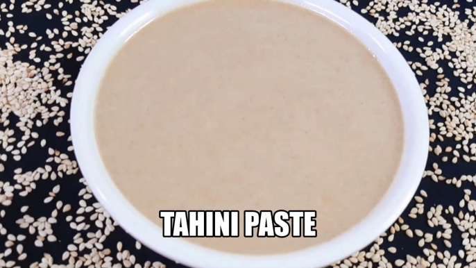 Tahini paste| How to make Tahini paste at Home | Cook with Chef Amar