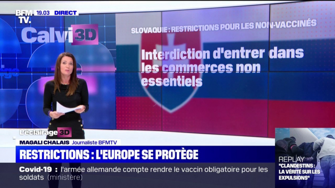 Covid-19: quelles sont les dernières mesures de restrictions sanitaires prises par nos voisins européens ?