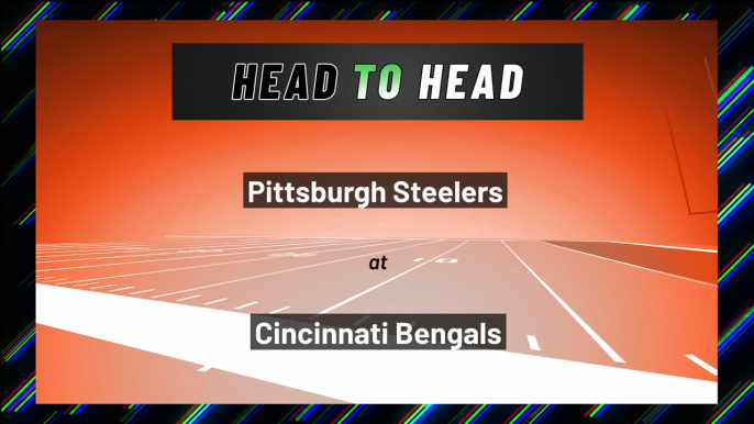 Pittsburgh Steelers at Cincinnati Bengals: Moneyline