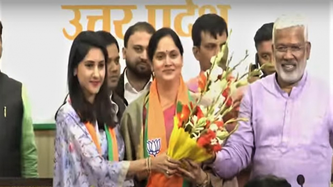 UP: Congress MLA from Raebareli Aditi Singh joins BJP